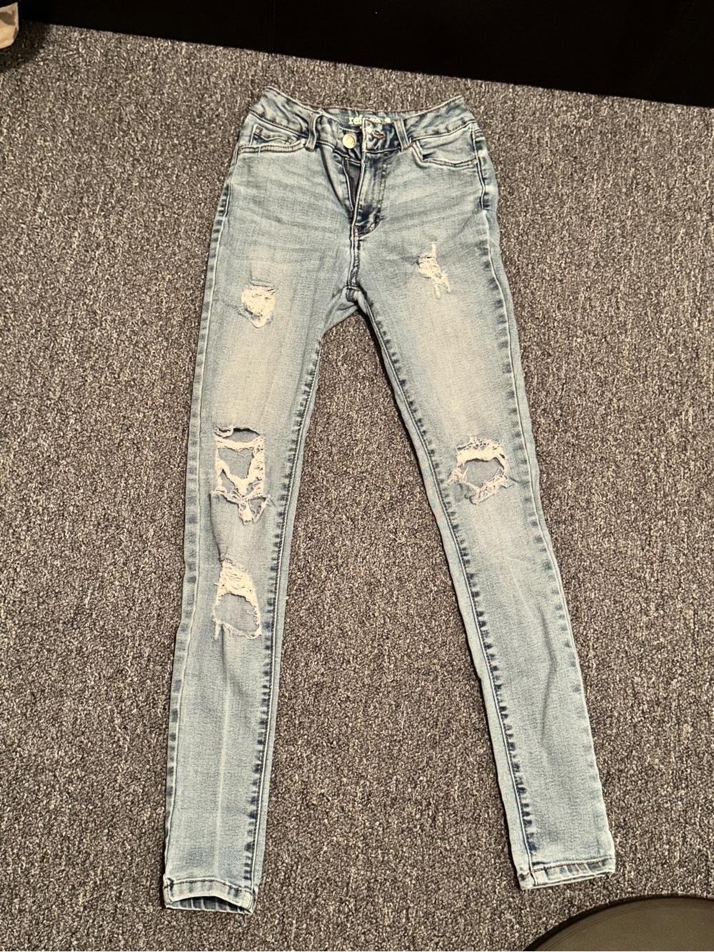 Refuge High-Rise Distressed Women's Skinny Jeans